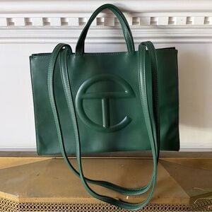 Telfar Medium Shopping Bag Dark Olive